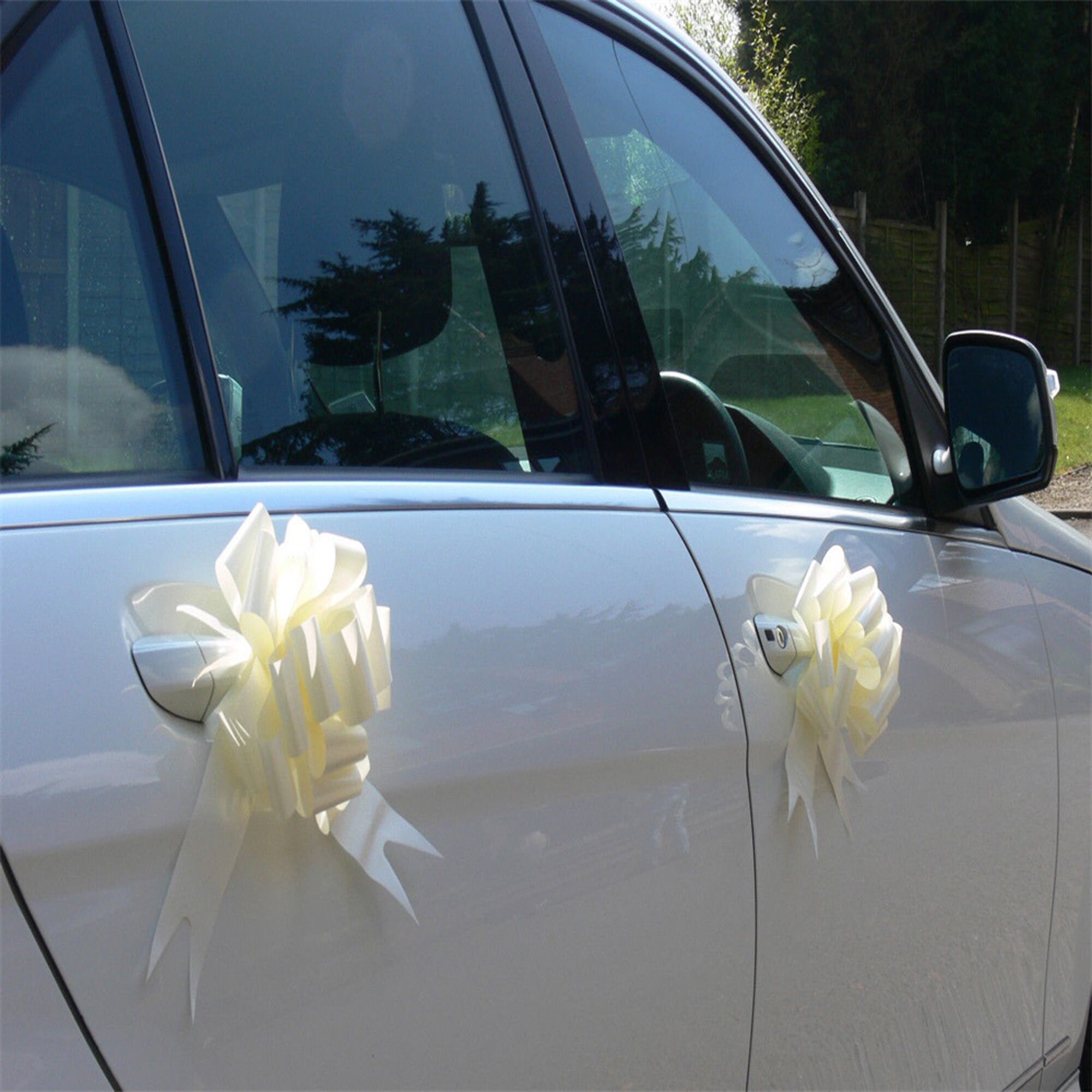 5 Large Bows & 7 Metres of 1 Ribbon Wedding Car Decoration Kit Etsy UK