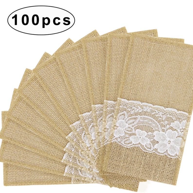 Mantel Individual Rústico Crudo - Rojo - Rayas Dobles 100% Algodón