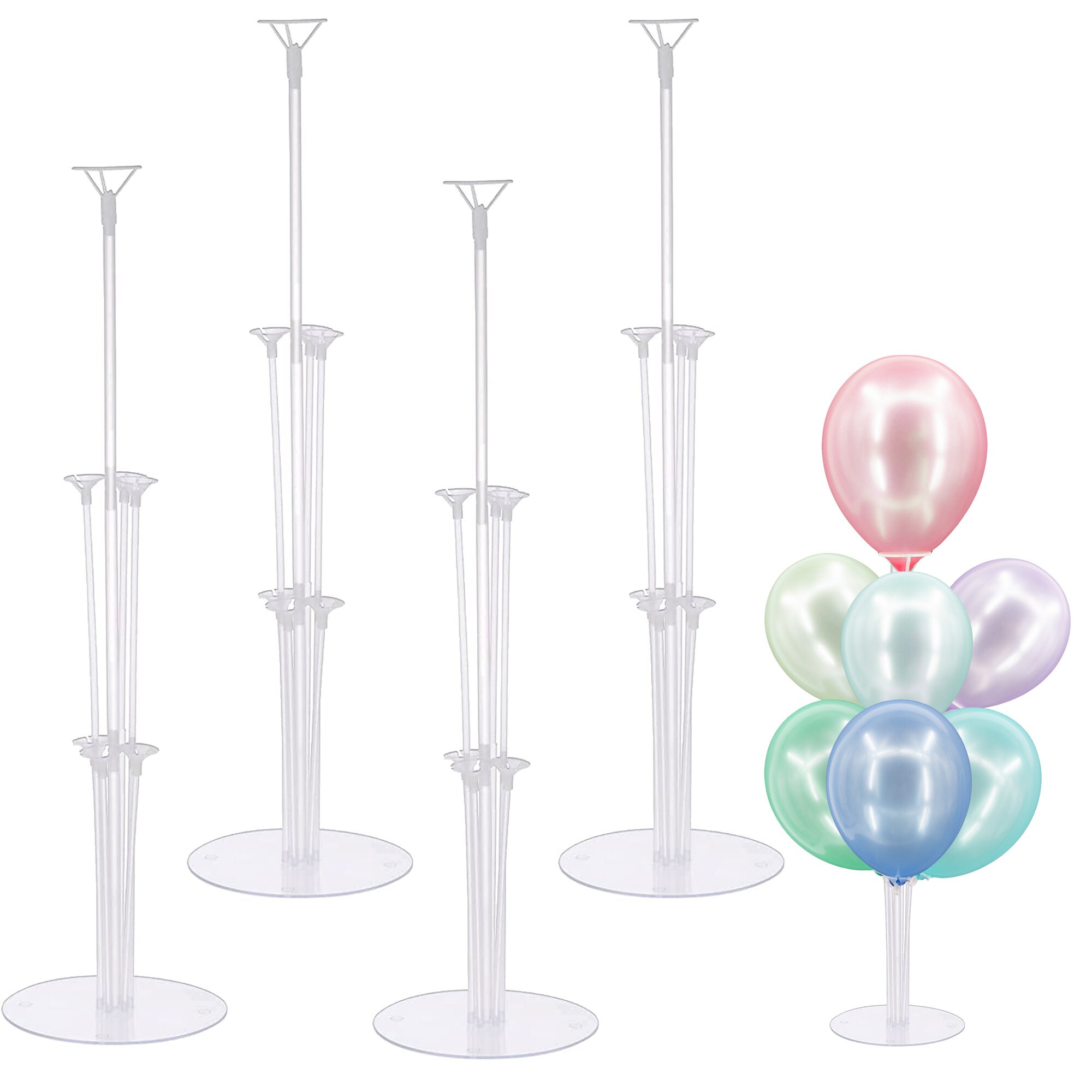 2 4 6sets Table Balloon Stand Kit Balloon Arch Base Support Etsy UK