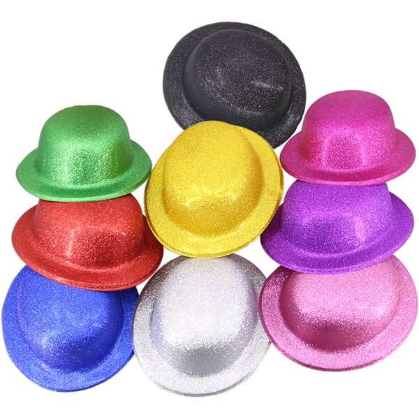 Deluxe Paddys Day Mini Bowler Hat Velour