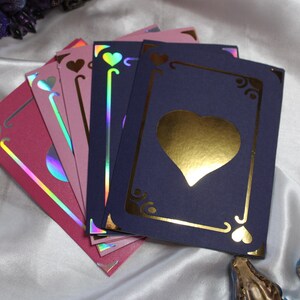 1 "Love" paper card + envelope - Valentine's Day card - Mother's Day card - Father's Day - birthday - Customizable card