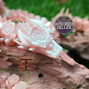 Miniature Rose Dragon - High Quality Resin Fidget Toy - Authorized Seller
