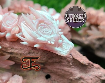 Miniature Rose Dragon - Super Detailed Resin Fidget Toy - Authorized Seller