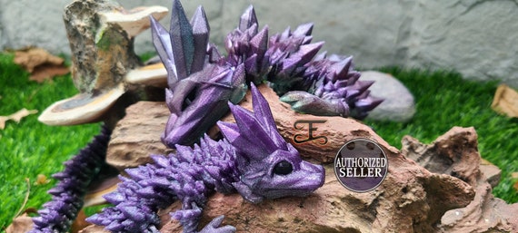 Crystal Dragon - Flexible Fidget Toy - Authorized Seller