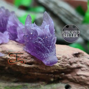 Miniature Lunar Dragon - Super Detailed Resin Fidget Toy - Authorized Seller