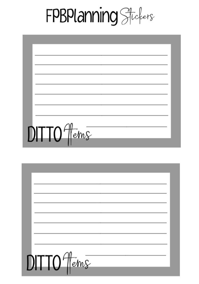 Customer/orders/ditto Sticker Bundle|planner/calendar Stickers - Etsy
