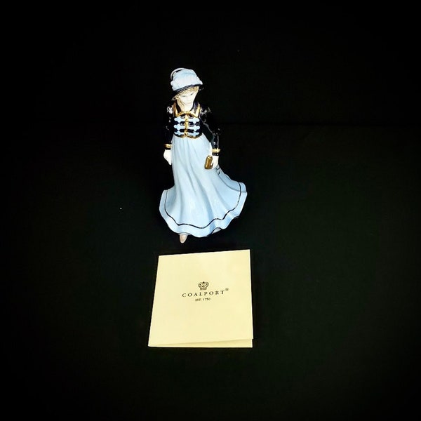 Coalport Anne Elliot Figurine, Rare 1999 Limited Edition 360 of 5000, English Bone China Figurine, Excellent Condition with Certificate