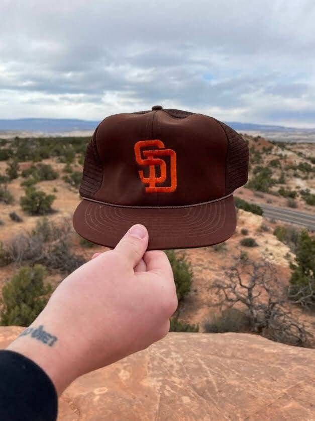 Vintage 1980's San Diego Padres Snapback Hat 