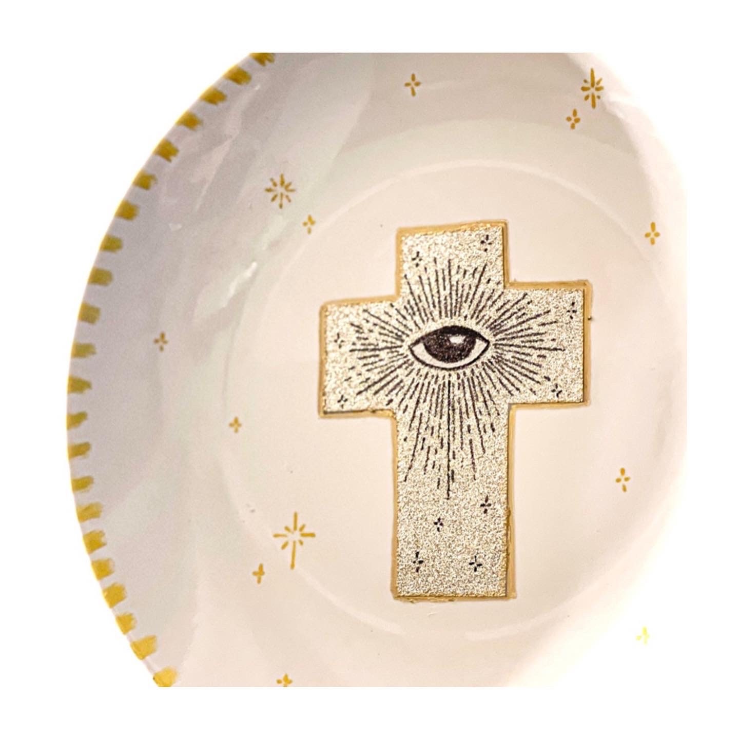 L'assiette Croix Oeil