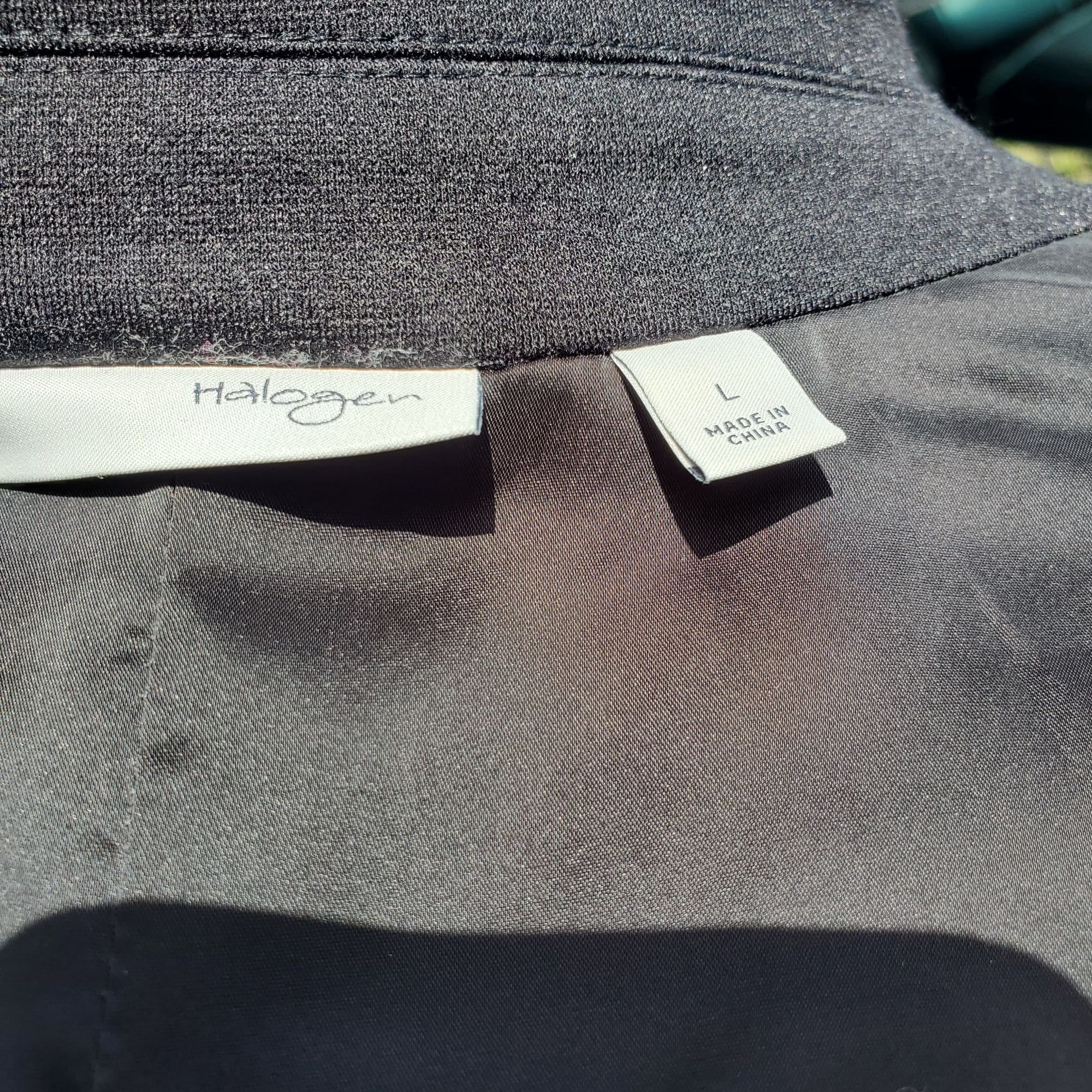 Halogen black blazer shop