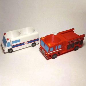 Flash Point Fire Rescue Brandbil och ambulans