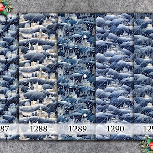 Carta transfer idrosolubile per pasta polimerica, carta transfer natalizia con neve, trasferimento di immagini in pasta polimerica, carta transfer magica