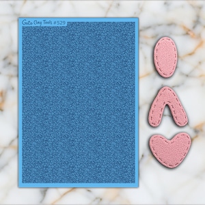 Sand Paper Texture mat for polymer clay, Polymer Clay Rubber Texture mat, Texture Tile mats, Rubber Texture Sheet #529