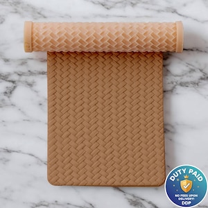 Rattan Texture Roller, Polymer Clay Texture Roller, Clay Texture Roller, Polymer Clay Roller, Texture Roller for Earring making #127