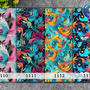 Swirling Ornamental Pattern Transfer Paper for Polymer Clay