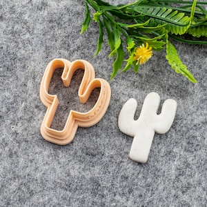 Cactus Clay Cutter, Polymer clay cutter, Earring cutter
