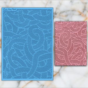 Snake skin Texture mat for polymer clay, Polymer Clay Rubber Texture mat, Texture Tile mats, Fimo, Sculpey, Cernit