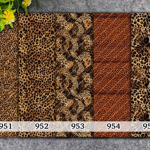 Carta transfer solubile in acqua per argilla polimerica, carta transfer leopardo, trasferimenti di immagini in argilla polimerica, carta transfer argilla ghepardo