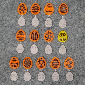 Egg shape shape Cutters for polymer clay | Polymer clay cutter | GotoClayTools Clay Cutters
