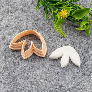 Tulip Clay Cutter: Floral Earring Jewelry Tool