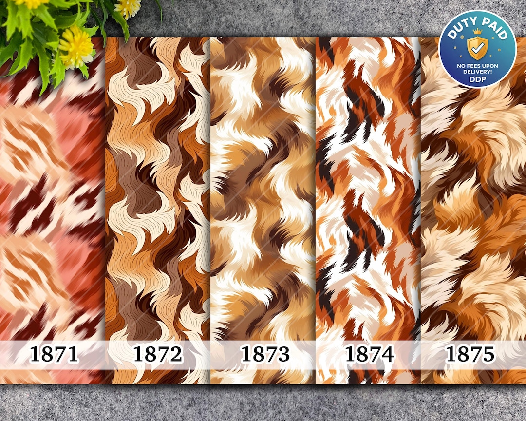 Animal Fur Pattern Transfer Paper for Polymer Clay - Etsy