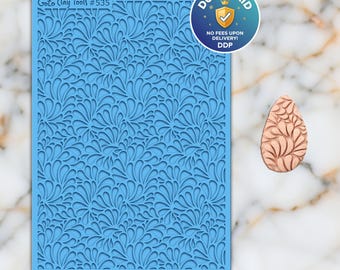 Talavera Pattern Rubber Texture Mat for Polymer Clay (#535)