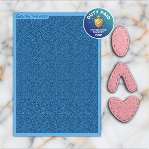 Sand Paper Texture mat for polymer clay, Polymer Clay Rubber Texture mat, Texture Tile mats, Rubber Texture Sheet #529