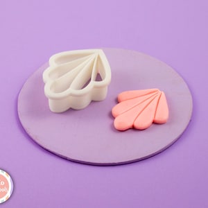 Embossed flower cutter, Polymer clay cutter, Flower cutter, Clay earring cutters, Mini clay cutter, Polymer clay tools, Cutter set