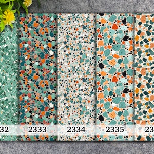 Carta transfer idrosolubile per argilla polimerica, carta transfer per pavimenti in terrazzo, trasferimenti di immagini in argilla polimerica, carta transfer magica
