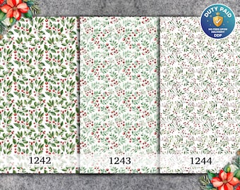 Christmas Polymer Clay Transfer Paper: Water Soluble Image Transfers