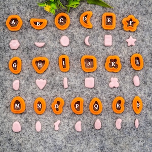Organic shape Stud Cutters polymer clay | Polymer clay cutter