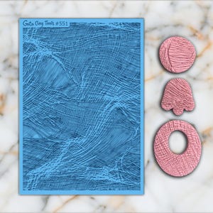 Cheesecloth Texture mat for polymer clay, Polymer Clay Rubber Texture mat, Texture Tile mats, Rubber Texture Sheet #551
