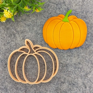 Pumpkin Trinket Dish Clay Cutter: 4-inch Polymer Clay Tool