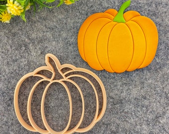 Pumpkin Trinket Dish Clay Cutter: 4-inch Polymer Clay Tool