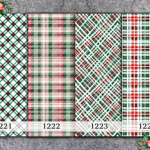 Carta transfer idrosolubile per pasta polimerica, plaid natalizio, trasferimenti di immagini in pasta polimerica, carta transfer magica