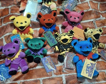 Vintage Limited Edition Grateful Dead 7-inch Devotion Plush Bear