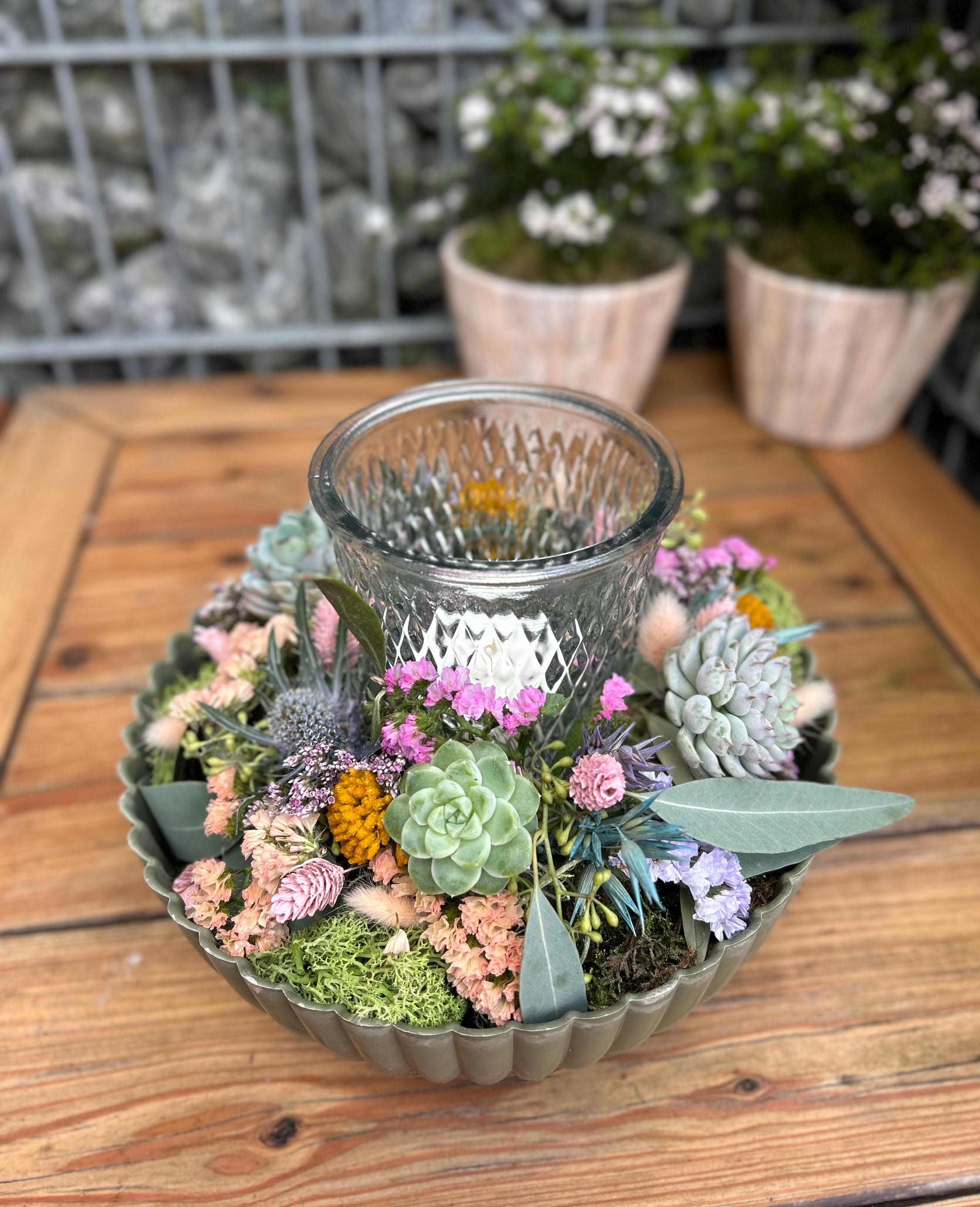 Blumensteckschale - Etsy.de