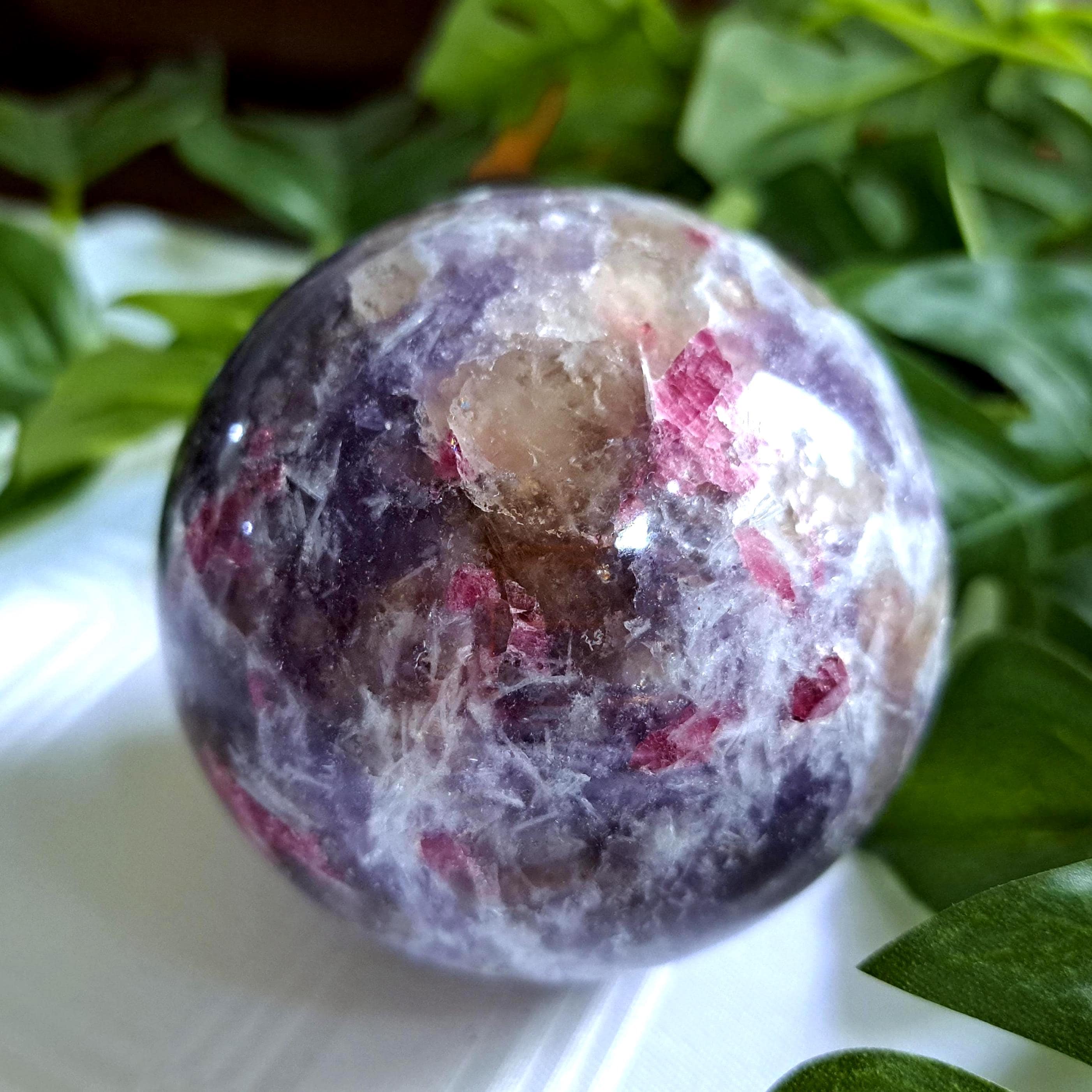 AA+ Large Unicorn Stone Sphere (549g)