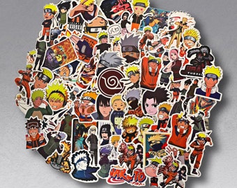 naruto stickers etsy