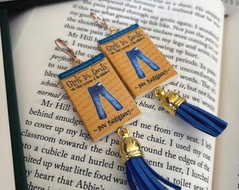 Mini Book Earrings