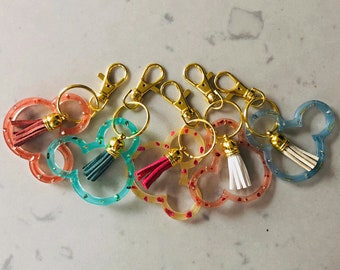 Mouse Head Keychain