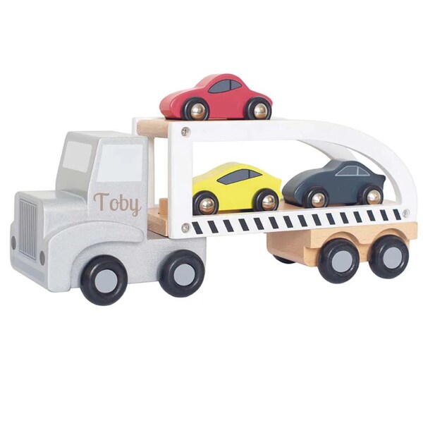Wooden Toy Truck Etsy UK