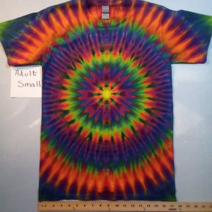 Adult Small Dragon Eye tie dye t shirt
