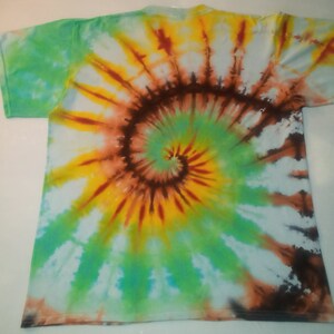 Adult Large Spiral tie dye unisexbohemian boho hippie happy love rock n roll colorful happy