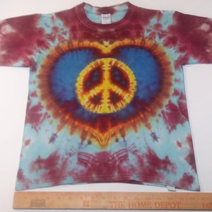 Youth Small Loving Peace tie dyebohemian boho hippie happy love rock n roll colorful happy