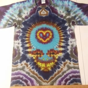 Adult Small Steal Your Love Stealie tie dyepeace sign phoenix butterfly heart yin yang tye dye hippie boho bohemian freedom march USA