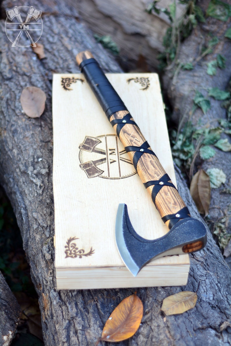 Mini Knuckle Carbon Steel Axe With 3D Engraved Box Best Gift Etsy Canada
