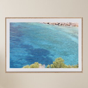 Zeemuurkunst, kustmuurkunst, digitale download, oceaanprint, kustdecor, afdrukbare kunst, zomer, strandhuisdecor, natuurfotografie