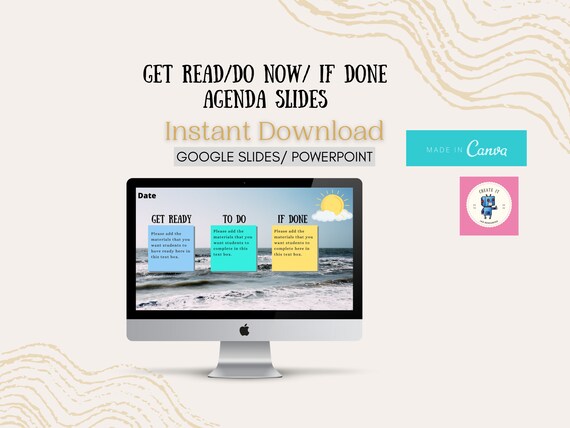 Teacher or Homeschool Beach Theme Classroom Daily Agenda - Etsy