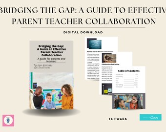 Bridging the Gap: A Guide to Effective Parent-Teacher Collaboration  Ebook for teachers and parents